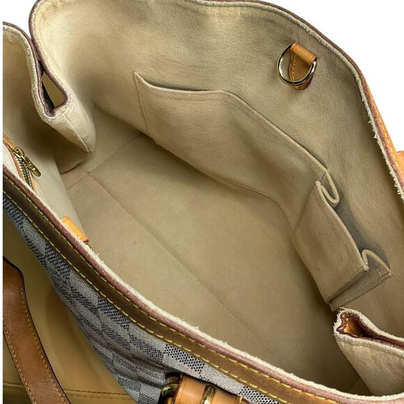 Louis Vuitton Damier Azur Hampstead MM tote bag - Picture 9 of 10